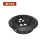 Unique Bargains Stainless Steel Dust-Proof Mesh Hole Circular Soffit Vents 20 Pcs - 3 of 4