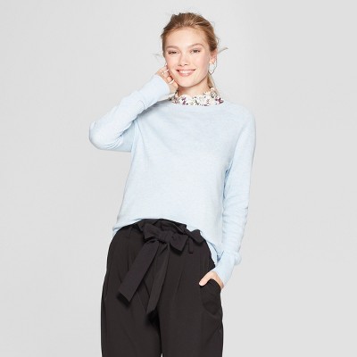 Womens Crewneck Pullover Sweater – A New Day™ Light Blue L – Target  Inventory Checker – BrickSeek