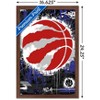 Trends International NBA Toronto Raptors - Maximalist Logo 23 Framed Wall Poster Prints - 3 of 4