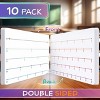 SCRIBBLEDO Fraction Dry Erase Number Line 9"x12" Sheets Pack of 10 - 2 of 4
