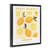 Stupell Industries Fruit Market Lemons Floating Frame Canvas Art - 2 of 4
