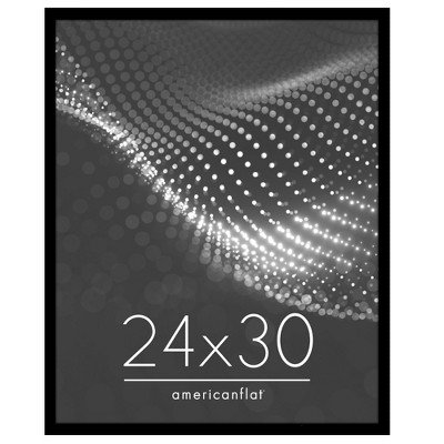 Americanflat Poster Frame - Perfect for Photos and Artwork - Black