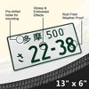 MaseiKar Japan License Plate Tag "Tama 500 22-38" For Deco 13"x6" - 2 of 4