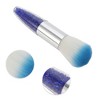 Unique Bargains Durable Faux Diamond Clear Handle Nail Brush 1 Pc - 3 of 4