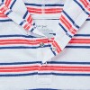 Toddler Boys' Adaptive 4th of July Short Sleeve Stripe Short Set - Cat & Jack™ White - 3 of 4