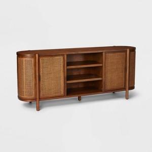 Portola hills caned door tv stand discount