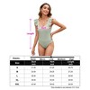 Clearlove Womens One Piece Swimsuits  Sleeves Tummy Control Bathing Suit - 4 of 4