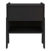 NicBex Nightstand with 1 Drawer,Bedside Table with Solid Wood Frame and Wood Legs,Modern Side Table for Bedroom,Living Room - 2 of 4