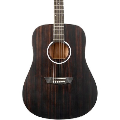 Washburn Deep Forest Ebony D Acoustic Guitar Natural Matte