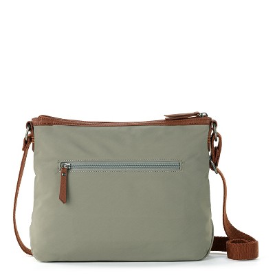 The Sak Esperato Crossbody Bag in Nylon, Convertible Purse, Sage, Size Medium — фото 3