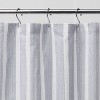 Dyed Shower Curtain Blue - Threshold™ - image 3 of 4