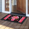 Briarwood Lane Valentine's Doormat 30x18 Indoor Outdoor Hearts and Flowers For Valentine's Doormat - 3 of 3