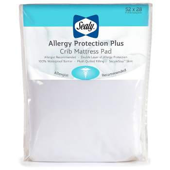 Sealy Allergy Protection Plus Crib Mattress Pad
