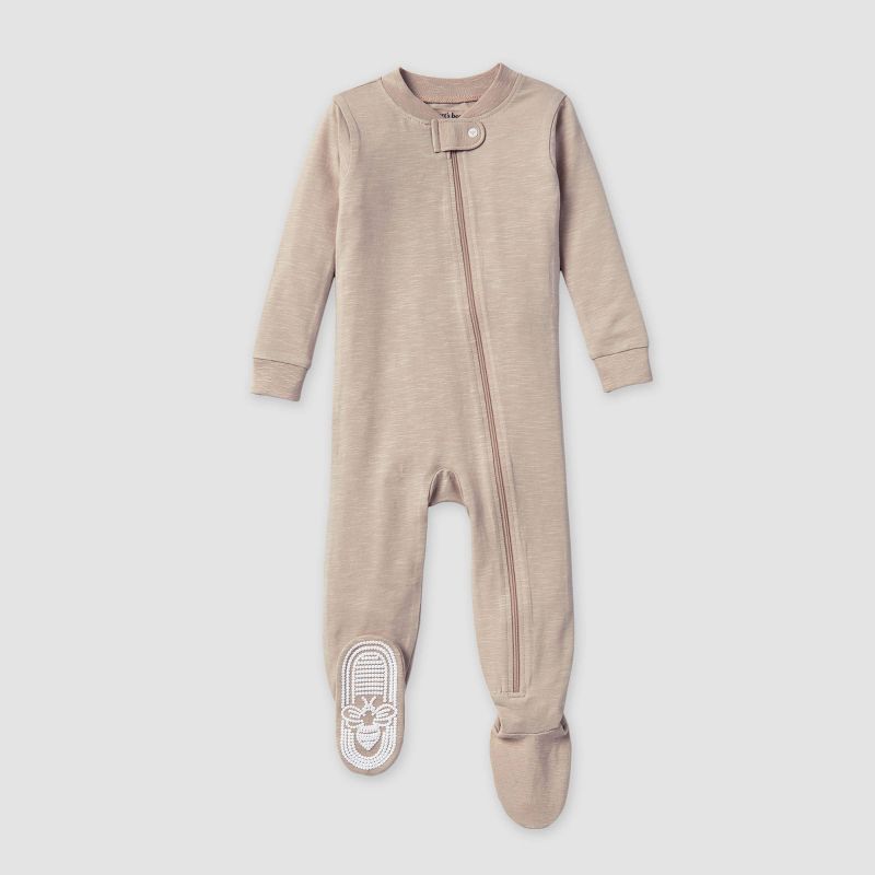 Burt's Bees Baby® Ultra Soft Snug Fit Footed Pajamas, 1 of 6