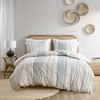 Ink+ivy 3pc Imani Cotton Printed Duvet Cover Set With Chenille : Target