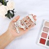 Unique Bargains Girl's Pearl Cute Style Metal Hair Clips Silver Tone 1 Set of 5 Pcs - 4 of 4