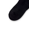 Anna-Kaci 3-Pack Women's Cotton Crew Socks with Sporty Double Stripe Design in Assorted Colors - 4 of 4