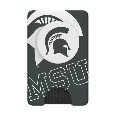 NCAA Michigan State Spartans PopSockets PopWallet+ (with PopTop)