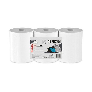 WypAll X70 Cloths, Center-Pull, 9.8 x 12.2, White, 275 / Roll, 3 Rolls / Carton - 1 of 4