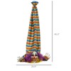 SEVOBAL Party Decorations and Accessories 3.8' Hanging Clown Corpse with Sound and Motion Activation for Haunted House, Multicolor, 41.3"*9.8"*45.3" - 4 of 4