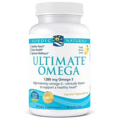 Nordic Naturals Ultimate Omega Softgels Dietary Supplement - 60ct