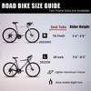 Gulches 700C Road Bike, 16-Speed Outdoor Bike Disc Brakes, Light Weight Aluminum Frame ,Racing Bike City Commuting Road Bicycle L Size for Men Women - 4 of 4
