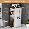 Slim Spice Rack with Drawer - Pull-Out Kitchen & Bathroom Organizer, Countertop Storage for Small Spaces - 2 of 4