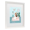 Trademark Fine Art - Petra Lizde  Yoga Time Matted Framed Art - 3 of 4