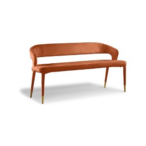 Meridian Furniture,Destiny Velvet Bench - 1 of 4