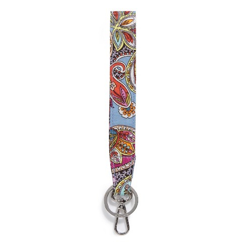 Vera Bradley Women's Cotton Wide Loop Keychain Provence Paisley