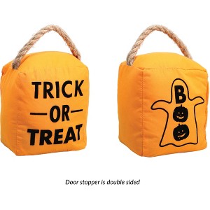 Pavilion Gift Company - Trick or Treat - 5" x 6" Door Stopper - Door Stops - 1 of 4