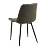 Vatros Mid-Century Modern Leather Dining Chiars Set of 4 - 4 of 4