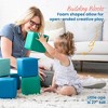 ECR4Kids SoftZone Patchwork Toddler Building Blocks, 12-Piece - 3 of 4