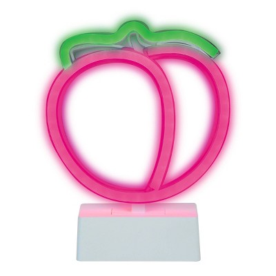 FUN DAY Peach Neon Light Table Lamp