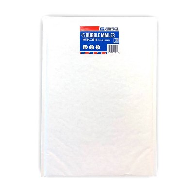 USPS 60ct 10.5"x16" #5 Bubble Mailer Case