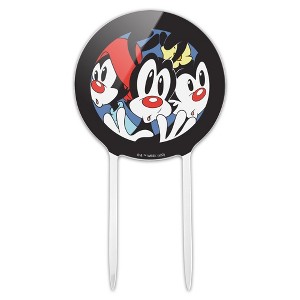 Animaniacs Group Stuck Acrylic Cake Topper - 1 of 4