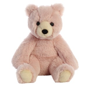 Aurora Bear 11" Humphrey Pink Stuffed Animal - 1 of 1