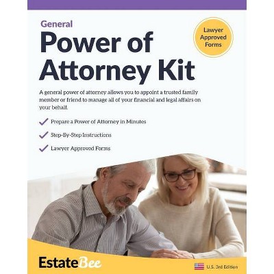 General Power of Attorney Kit - (2021 Edition) by  Estatebee (Paperback)