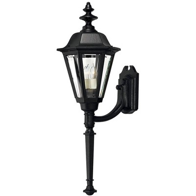 Hinkley Manor 31" High Black Outdoor Wall Light with Tail