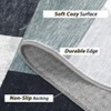 Entryway Rug Runner Rug Washable Kitchen Rug Modern Block Pattern Rugs for Bedroom Indoor Outdoor Rugs - 3 of 4