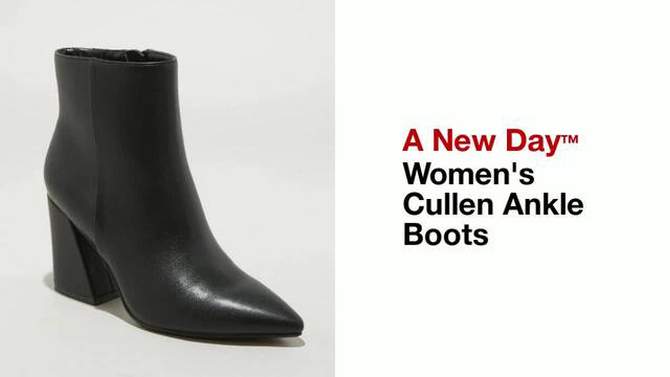 Women's Cullen Ankle Boots - A New Day™, 2 of 11, play video