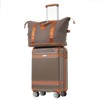 Luupatchy Minimalist 3 Pcs 20in Hardshell Luggage Sets, with Travel Duffel Bag & Toiletry - 2 of 4