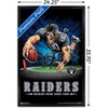 Trends International NFL Las Vegas Raiders – End Zone 20 Framed Wall Poster Prints - 3 of 4