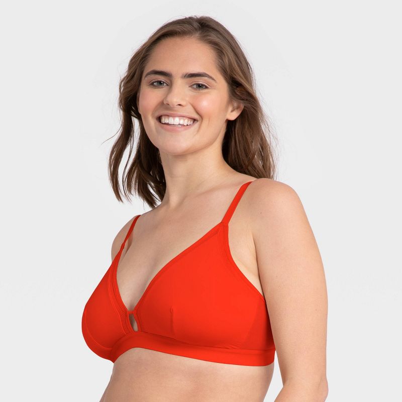 All.You.LIVELY Women's Busty Mesh Trim Bralette, 2 of 5