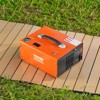 VEVOR PCP Air Compressor, 4500PSI Portable PCP Airgun Compressor with Built-in Converter, Auto-Stop | DC12V/AC120V | Oil & Water-Free, Orange - 2 of 4