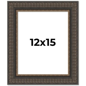 PosterPalooza | Museum Brown Picture Frame - UV Acrylic, Foam Board Backing, Hanging Hardware - 1 of 4