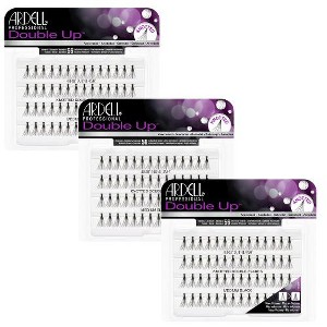 Ardell Knotted Double Flares Medium Black - #68291 (3-pack) - 1 of 3