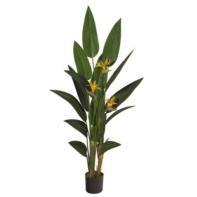 Nearly Natural 6-ft Bird of Paradise Artificial Plant