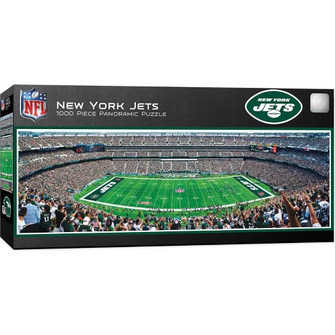 Nfl New York Jets 1000pc Pano Puzzle Game : Target