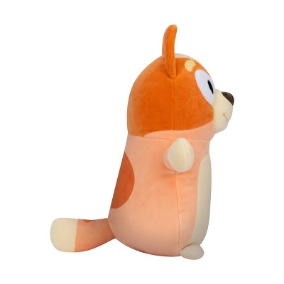 10'' Orange and Beige Plush Bingo Hugmee Squishmallows